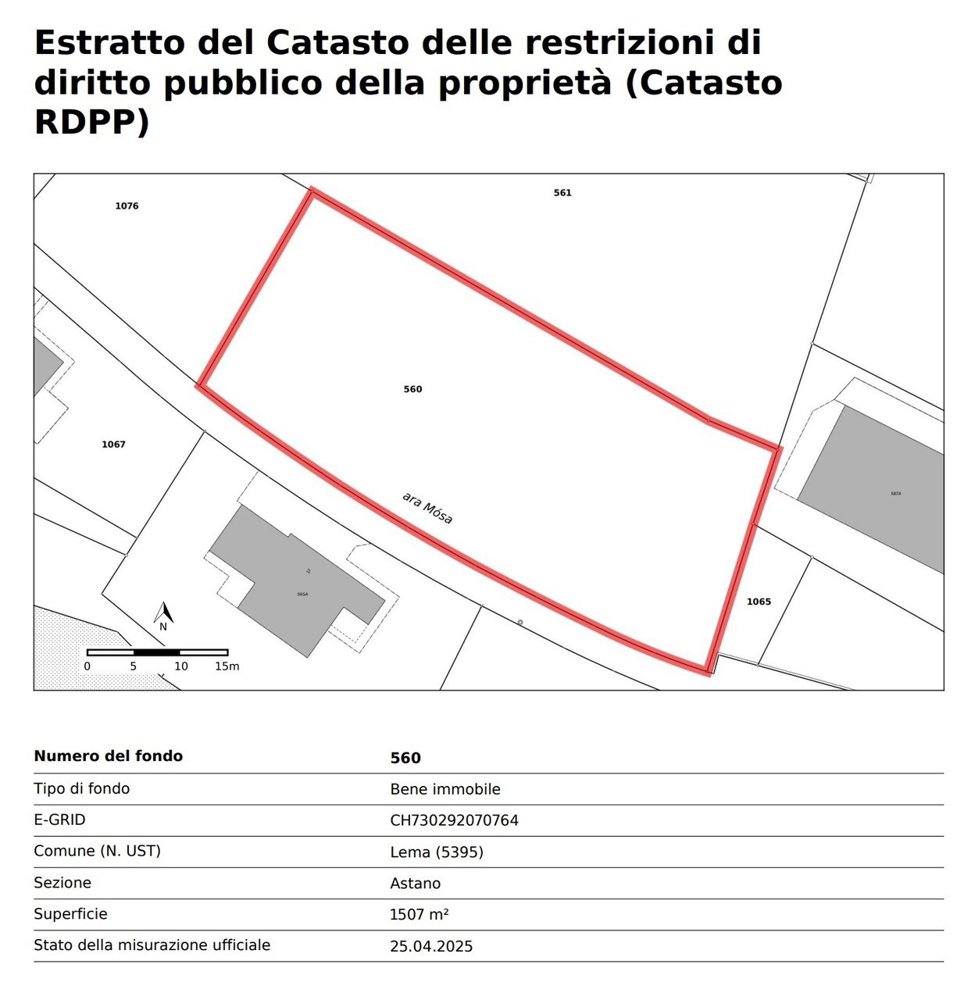 Terreno di null locali in vendita a Astano - immagine 1/6