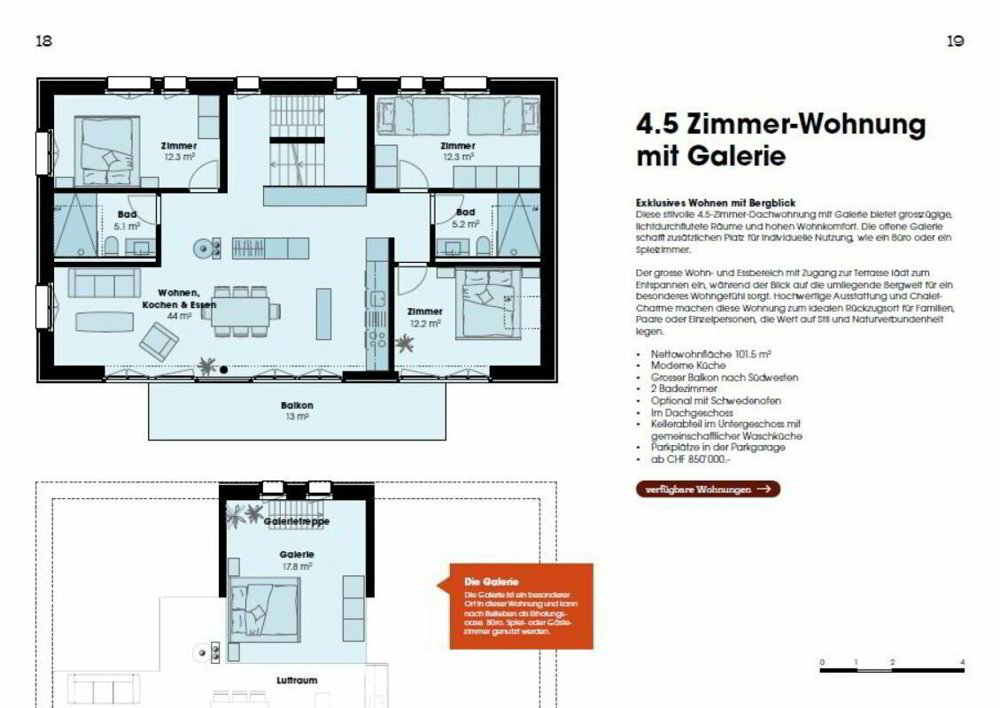 Appartamento di 4 locali in vendita a Adelboden - immagine 1/7