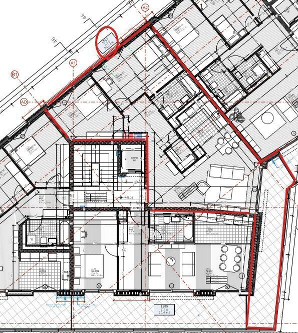3 Zimmer Wohnung zu vermieten in Clarens - Bild 1/2