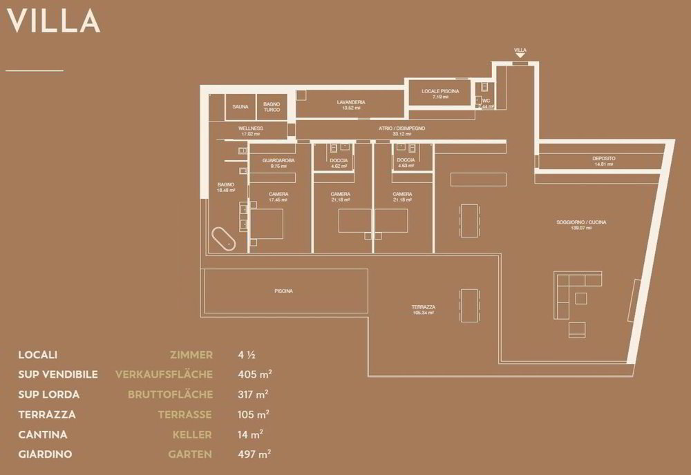 Casa di 4 locali in vendita a Brione sopra Minusio - immagine 1/10