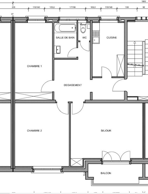 Appartement 3 pièces à louer à Neuchâtel - image 1/12
