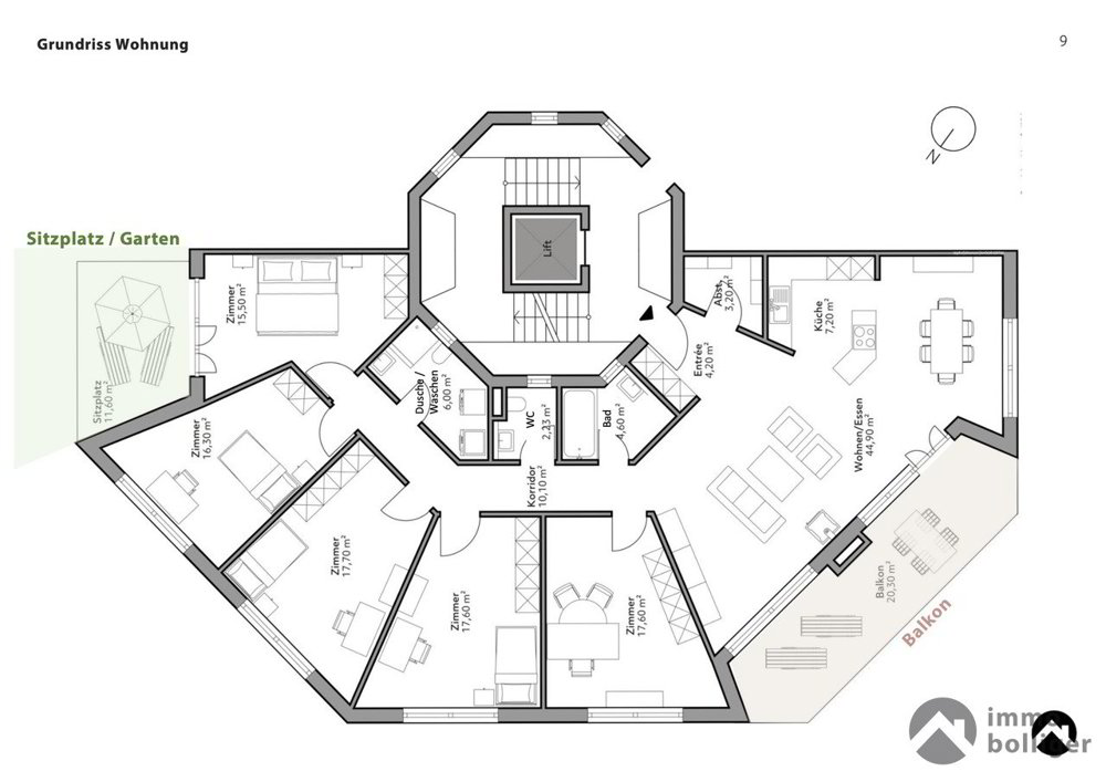 6 rooms Apartment to buy in Brüttisellen - image 1/11