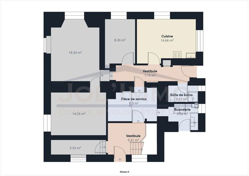 Appartement 3 pièces à louer à Fahy - image 1/6