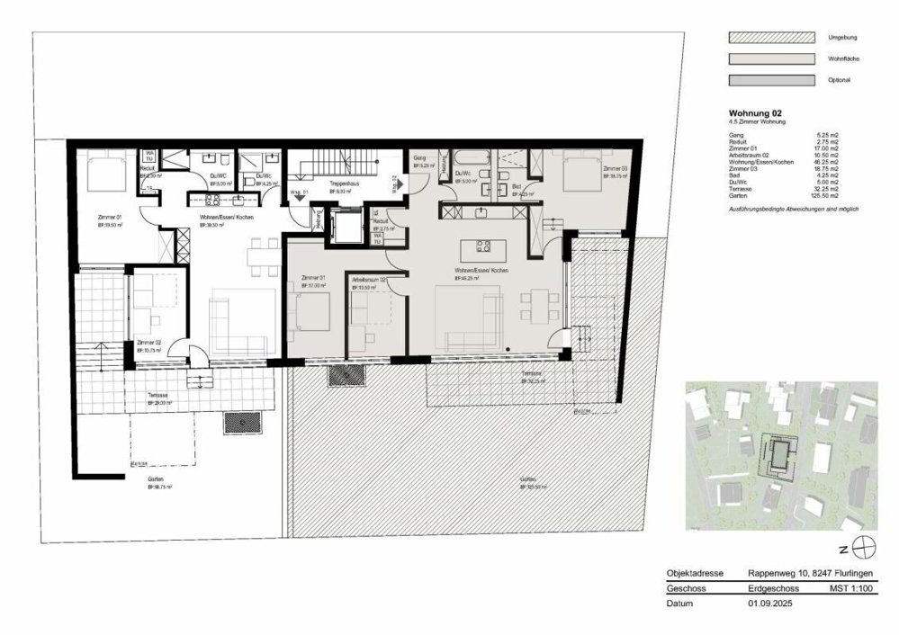 4 rooms Apartment to buy in Flurlingen - image 1/13