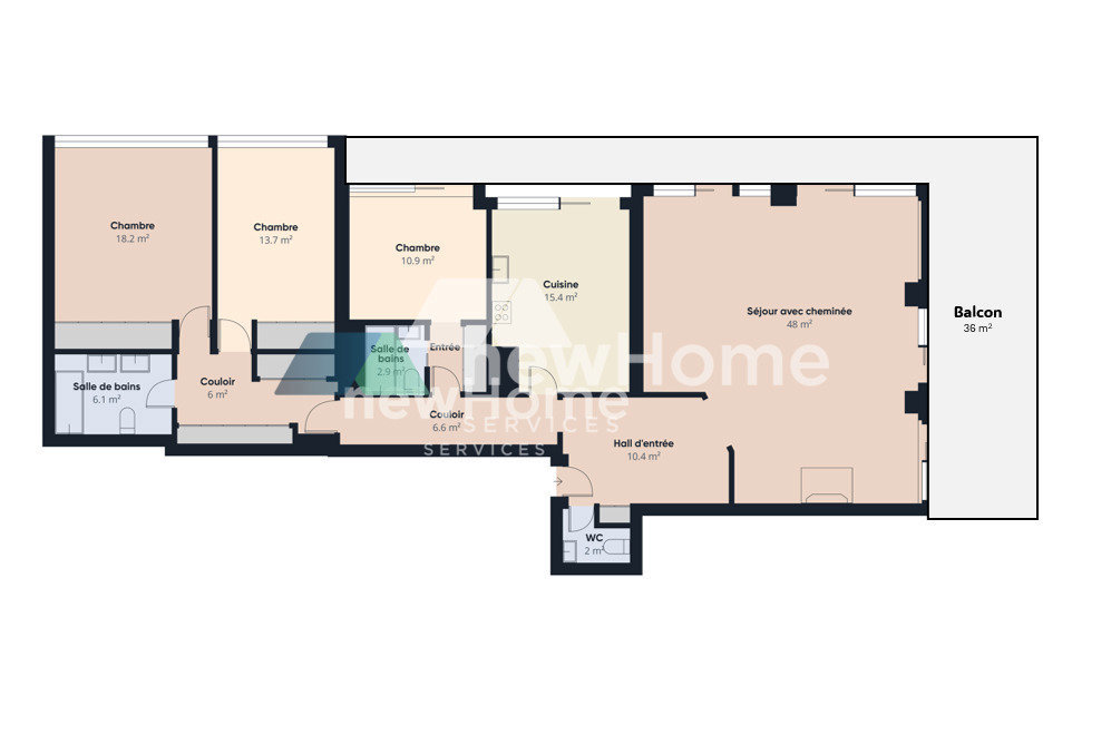 5 Zimmer Wohnung zum verkaufen in Cologny - Bild 1/9