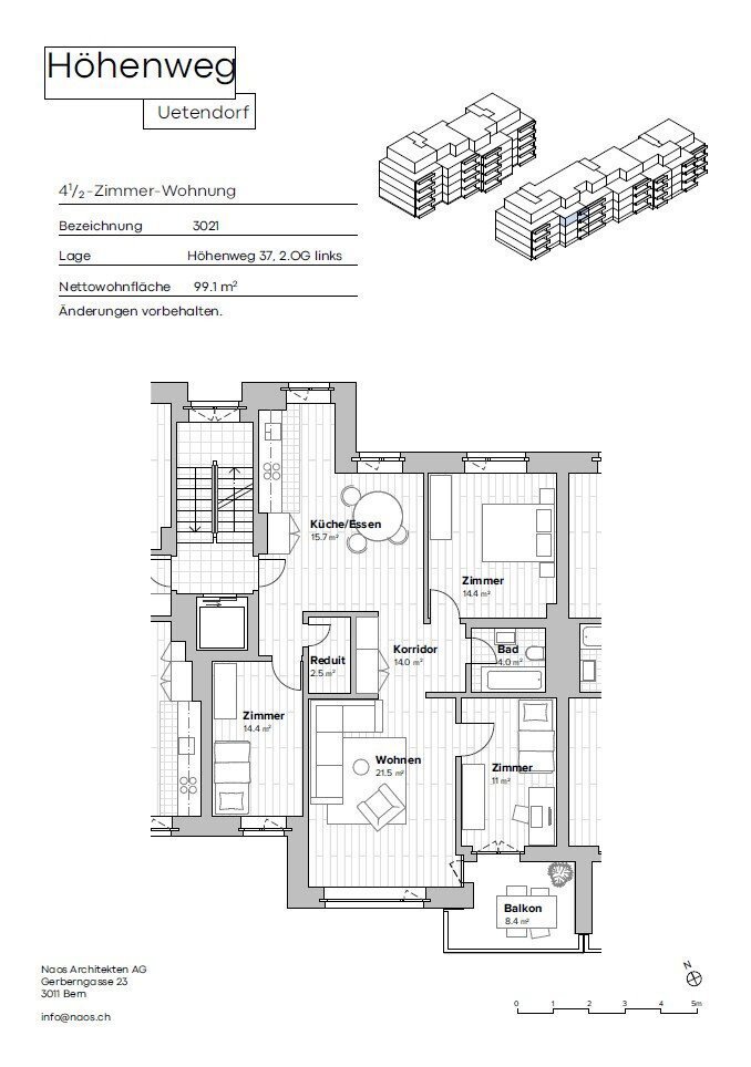 Appartamento di 4 locali in affitto a Uetendorf - immagine 1/11