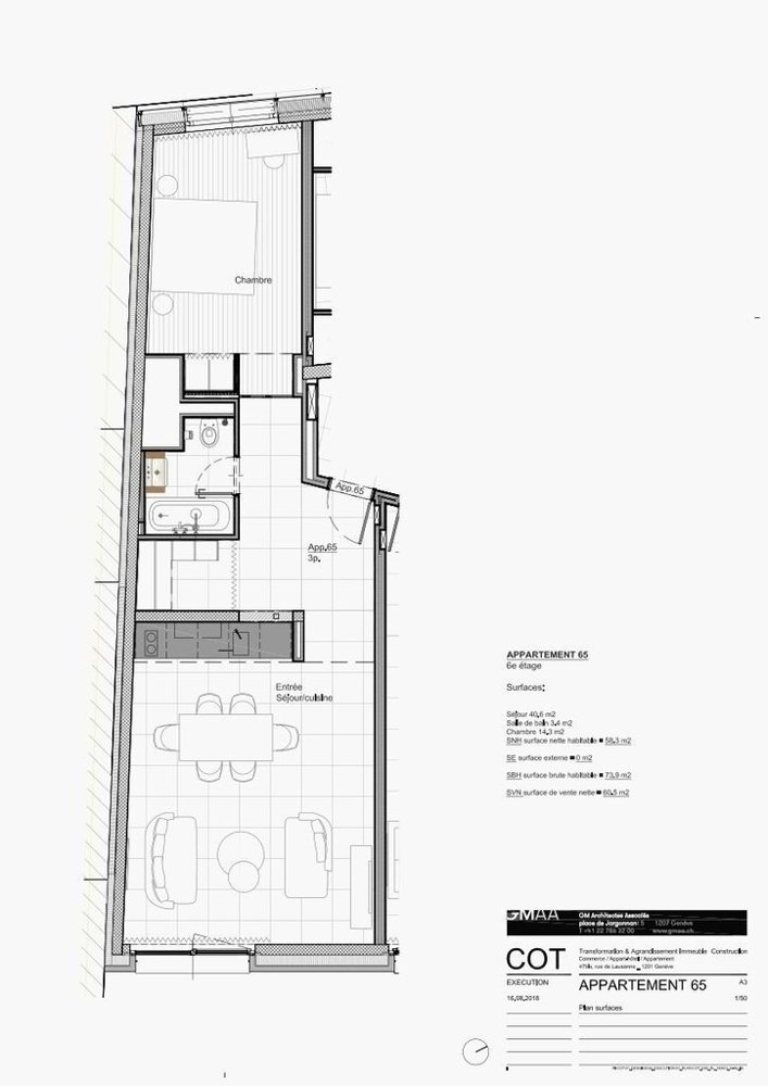 3 Zimmer Wohnung zu vermieten in Ginevra - Bild 1/10