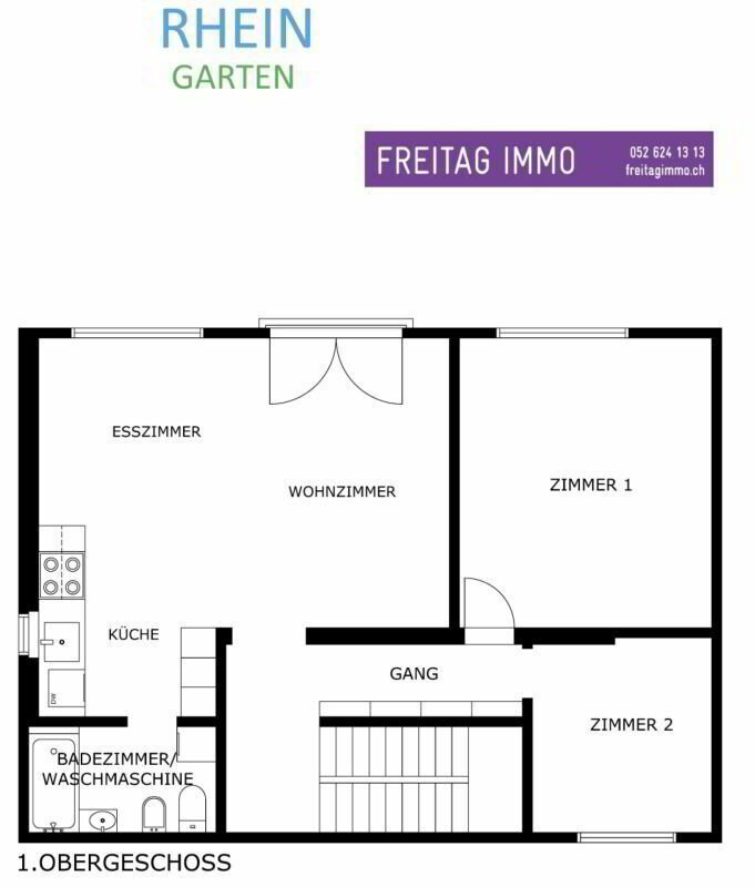 3 rooms Apartment for rent in Hemmental - image 1/13