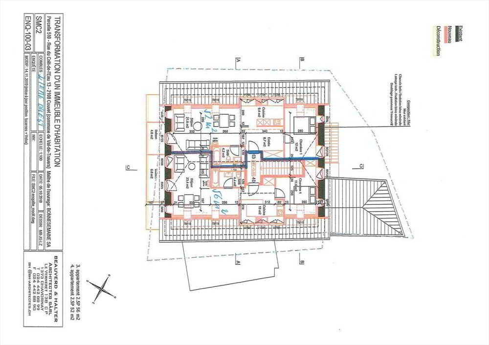 2.5 rooms Apartment for rent in Couvet - image 1/10