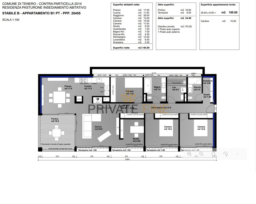 5 Zimmer Wohnung zum verkaufen in Contra - Bild 1/22