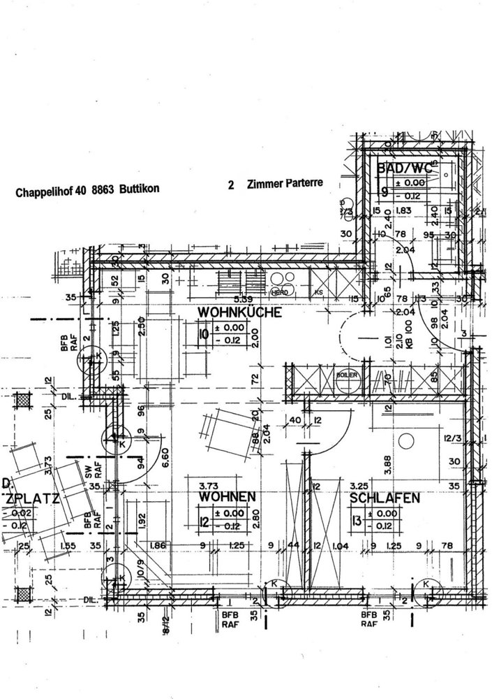 2 Zimmer Wohnung zum verkaufen in Buttikon SZ - Bild 1/2