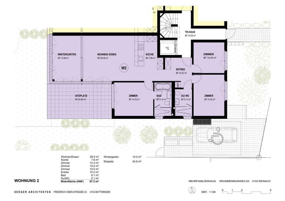 Appartamento di 4.5 locali in affitto a Reinach BL - immagine 1/8