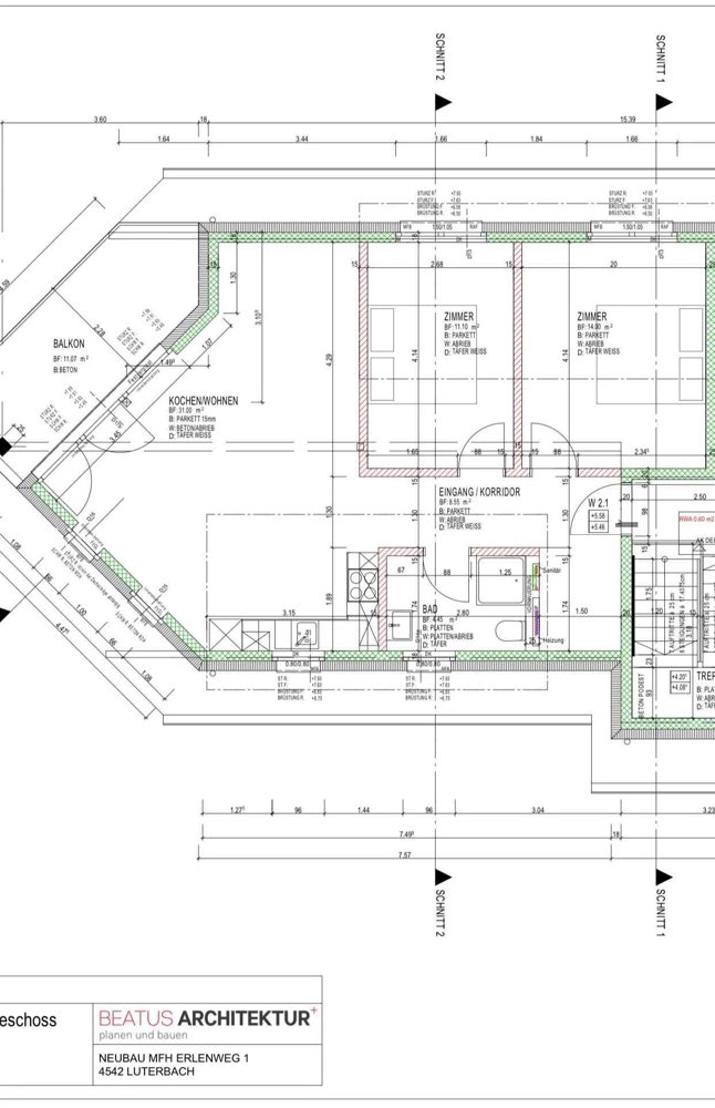 Appartamento di 3.5 locali in affitto a Luterbach - immagine 1/12