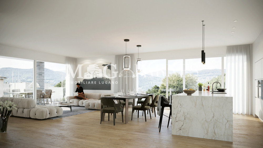 4 rooms Apartment to buy in Gentilino - image 1/7