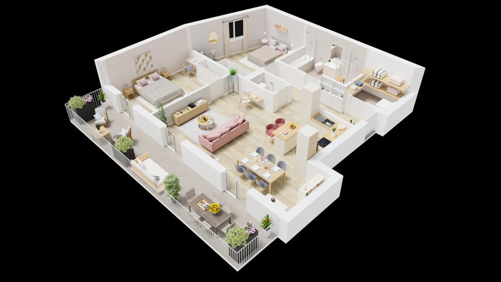 Appartement 4 pièces à acheter à Alle - image 1/9