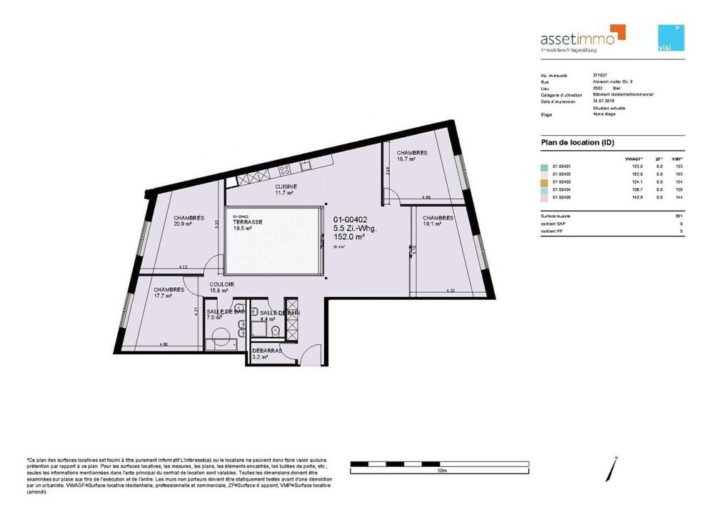Appartamento di 5 locali in affitto a Bienne - immagine 1/11