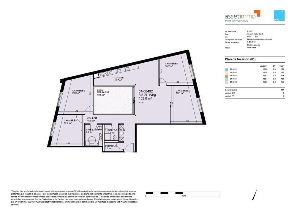 Appartamento di 5 locali in affitto a Bienne - immagine 1/12