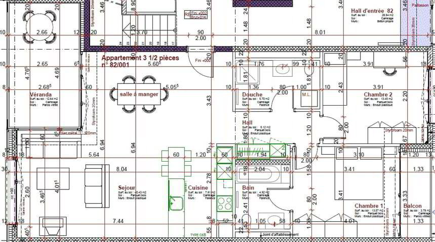 3.5 Zimmer Wohnung zu vermieten in Losanna - Bild 1/9