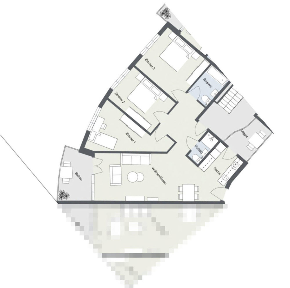 4.5 Zimmer Wohnung zu vermieten in Emmen - Bild 1/11