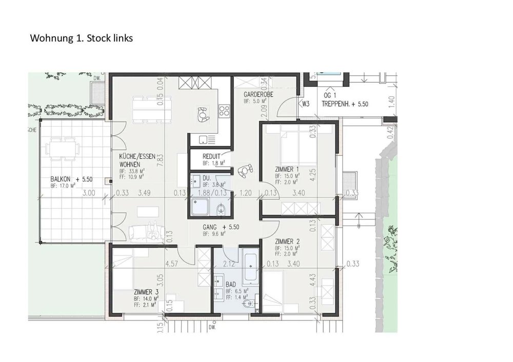 Appartamento di 4.5 locali in affitto a Oberburg - immagine 1/12
