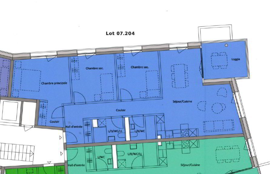 4 Zimmer Wohnung zum verkaufen in Crissier - Bild 1/10