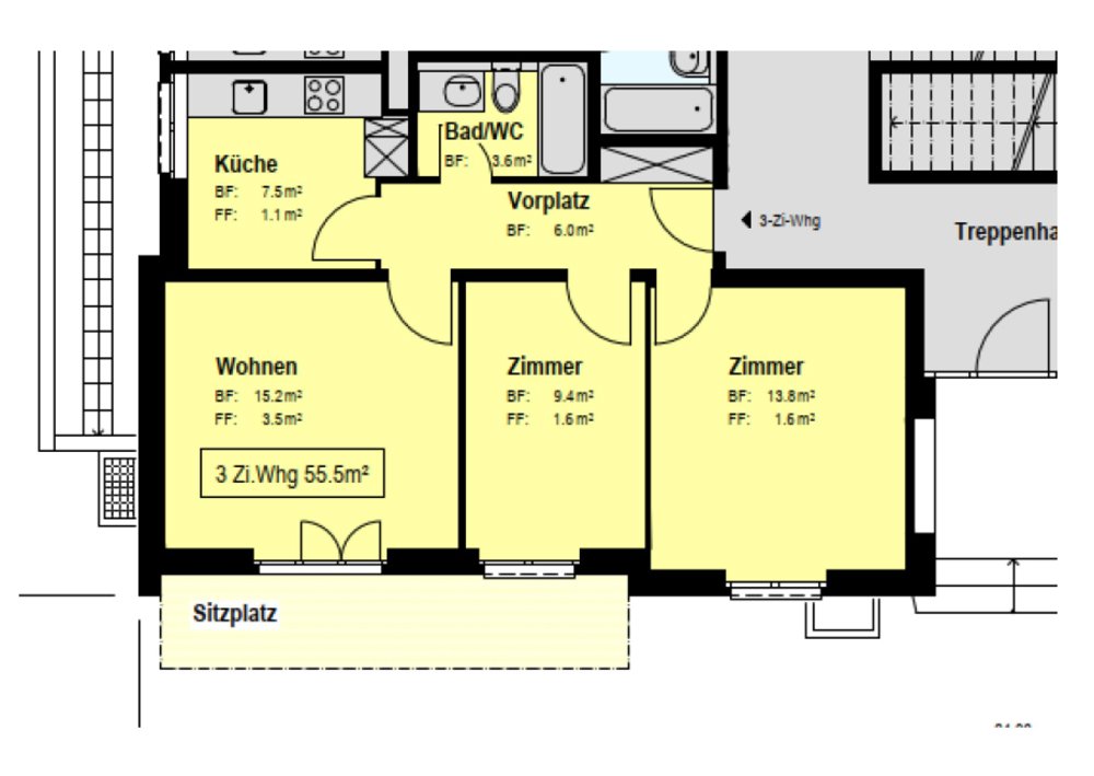Appartement 3 pièces à louer à Buchs AG - image 1/14