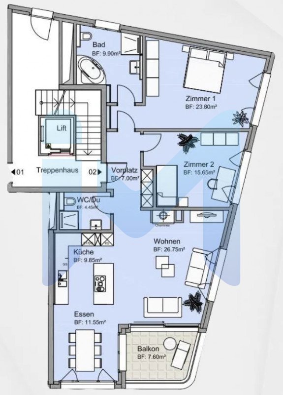 Appartamento di 3.5 locali in vendita a Thun - immagine 1/13