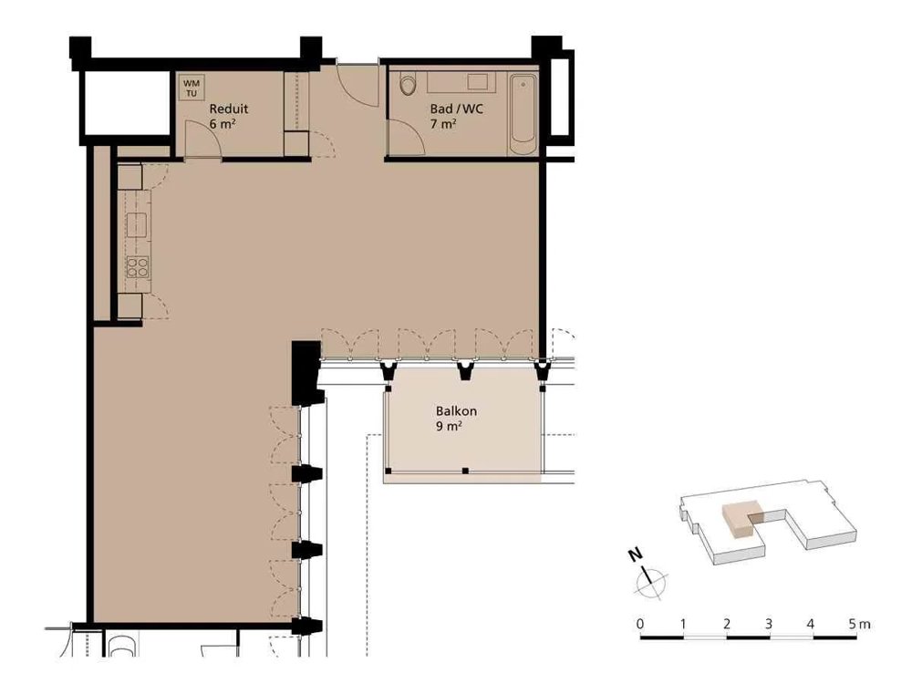 1.5 Zimmer Wohnung zu vermieten in Zurich - Bild 1/9