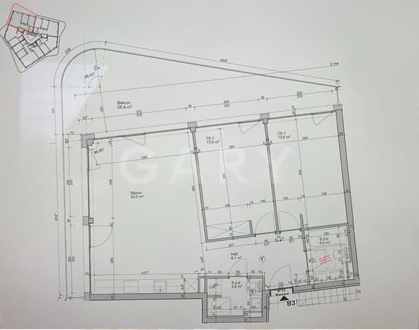 4 Zimmer Wohnung zum verkaufen in Thônex - Bild 1/2