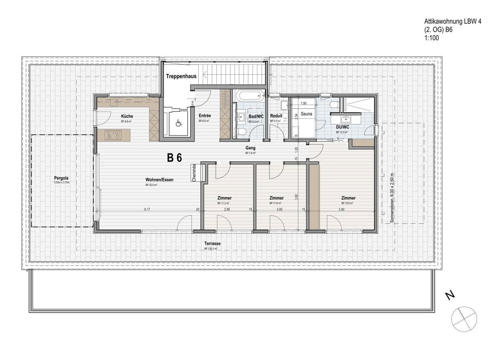 Appartement 4.5 pièces à louer à Pfeffingen - image 1/13