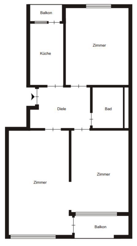 Appartement 3 pièces à louer à St. Gallen - image 1/8