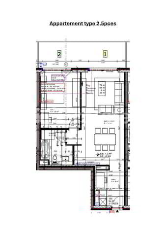 2.5 rooms Apartment to buy in Bramois - image 1/11