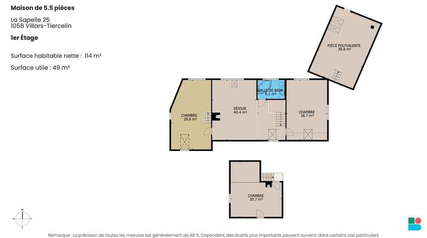 Maison 5.5 pièces à acheter à Villars-Tiercelin - image 1/10