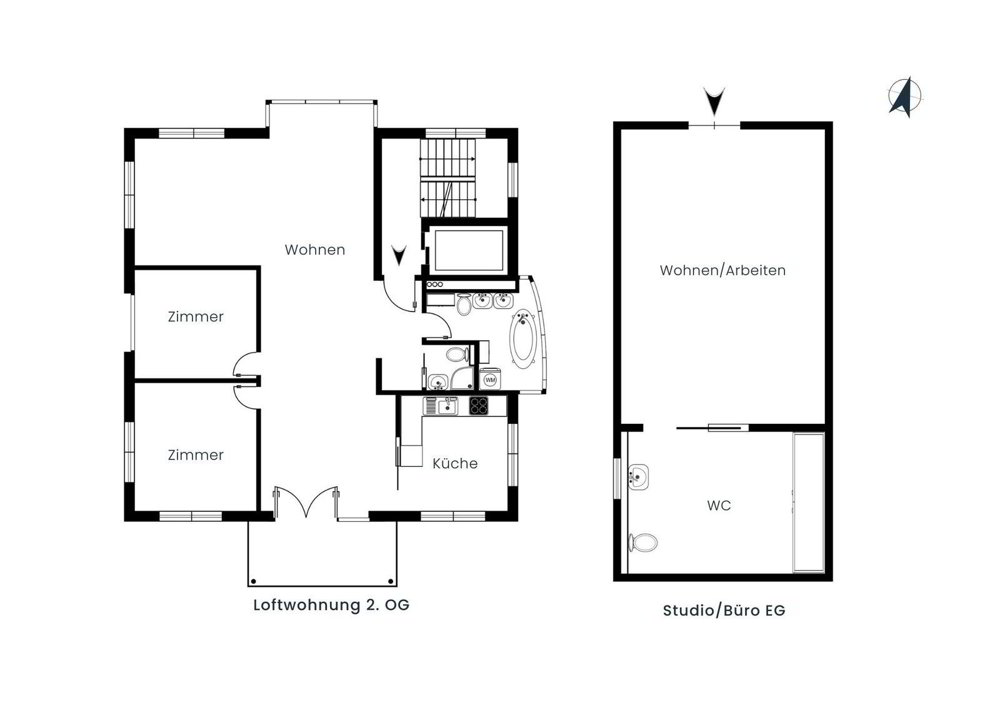 4.5 rooms Apartment for rent in St. Gallen - image 1/7