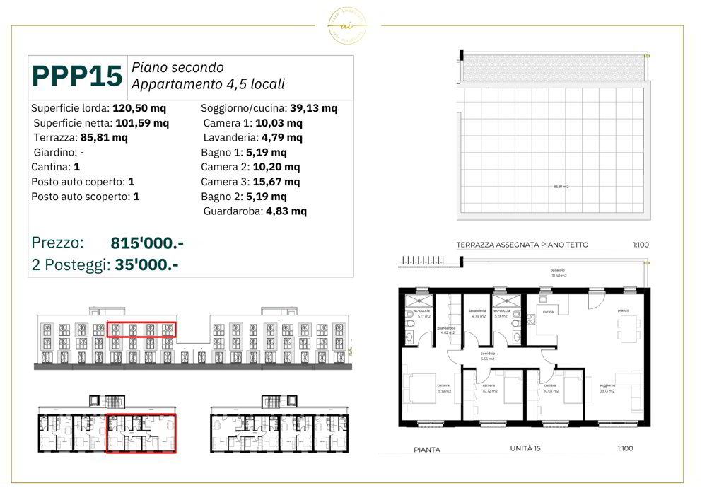 Appartamento di 4.5 locali in vendita a Balerna - immagine 1/13