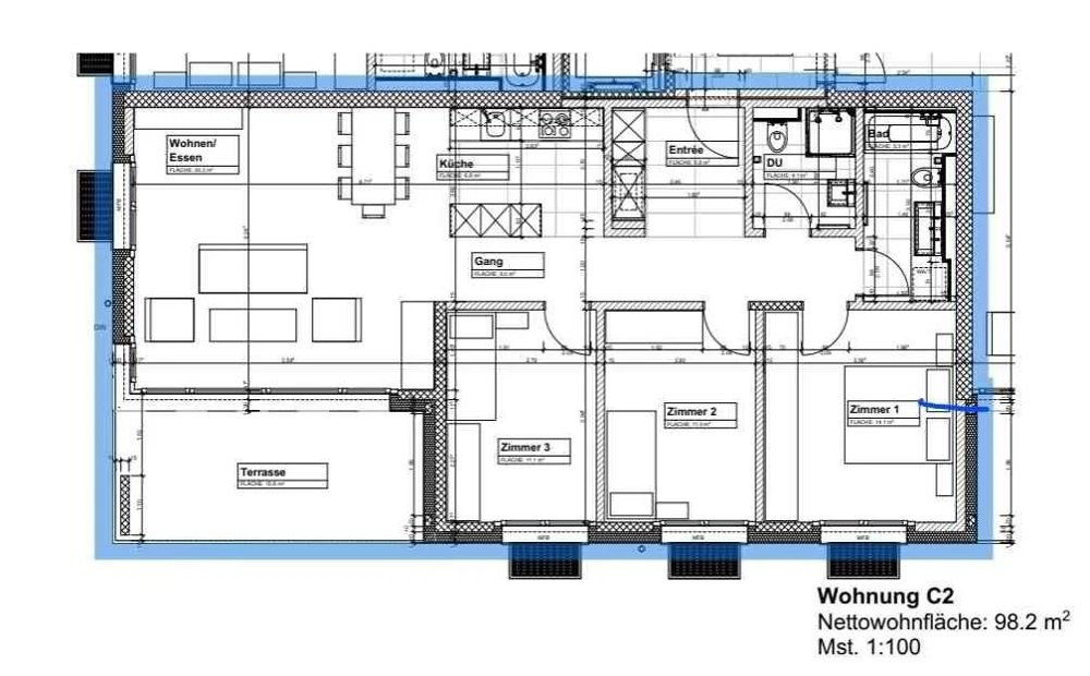 4.5 Zimmer Wohnung zu vermieten in Ilanz - Bild 1/9