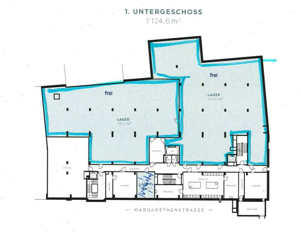 null rooms Office & Commercial for rent in Bâle - image 1/5