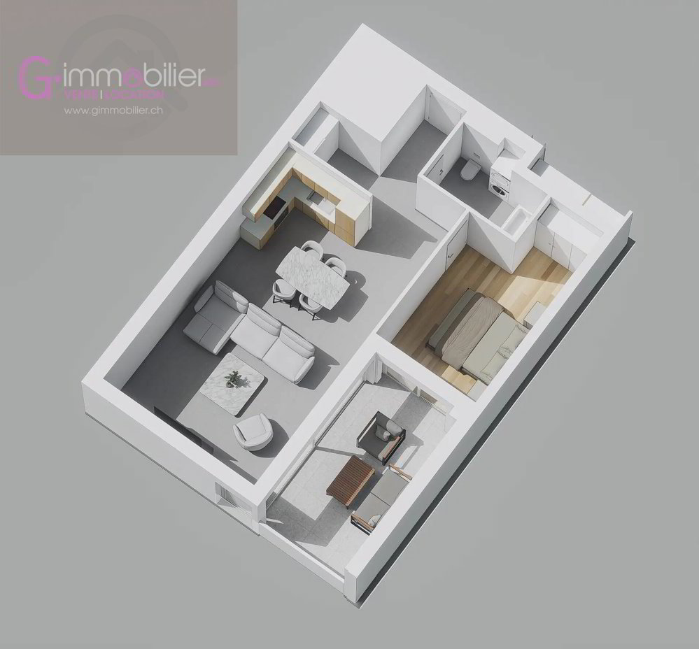 Appartement 2.5 pièces à acheter à Monthey - image 1/5