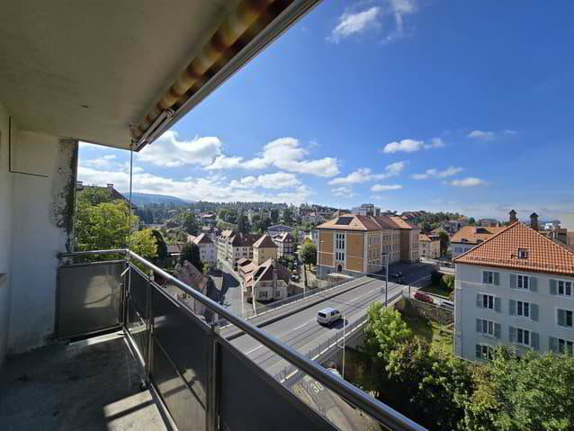 4 pièces lumineux au 11ème étage avec vue sur la Chaux-de-Fonds - Ansicht 6
