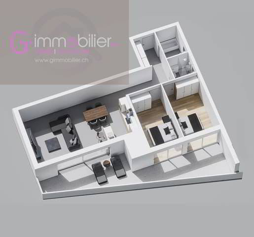 Appartement 3.5 pièces à acheter à Monthey - image 1/4