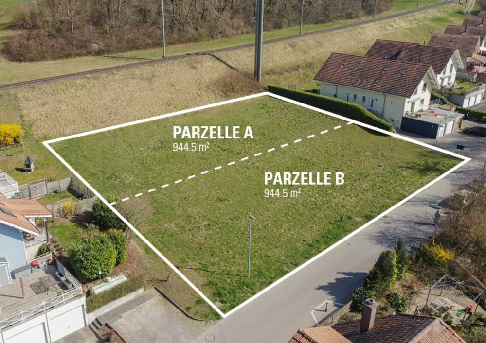 Grosszügige Baulandparzelle für Ihr Einfamilienhaus in Kerzers - Ansicht 2