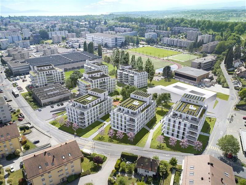 3 Zimmer Wohnung zu vermieten in Ecublens VD - Bild 1/2