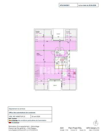 Appartement 3.5 pièces à louer à Satigny - image 1/2