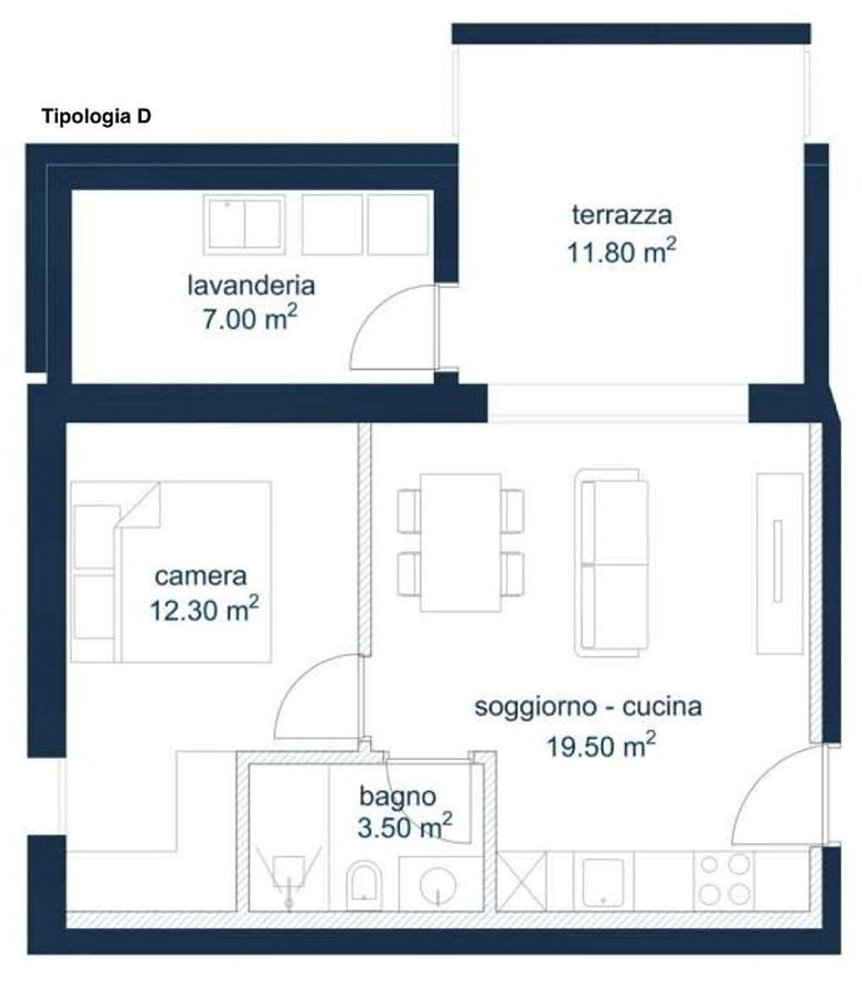 2.5 rooms Apartment to buy in Biasca - image 1/5