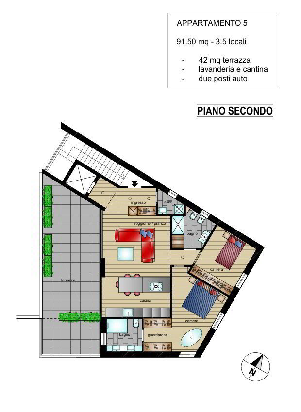 Appartement 3.5 pièces à acheter à Lumino - image 1/11
