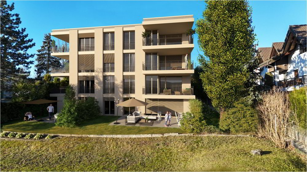 2 Zimmer Wohnung zum verkaufen in Villars-sur-Glâne - Bild 1/4