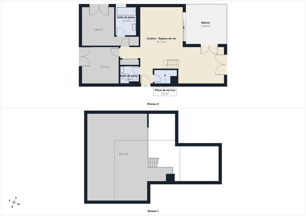 Appartamento di 4 locali in affitto a Le Mont-sur-Lausanne - immagine 1/11