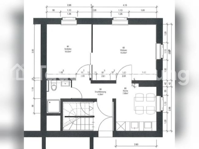 Appartamento di 2 locali in affitto a Zürich - immagine 1/1