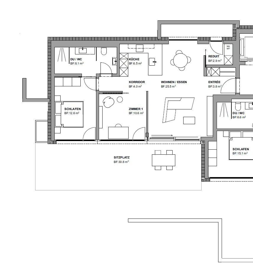 Appartamento di 3.5 locali in affitto a Adligenswil - immagine 1/15