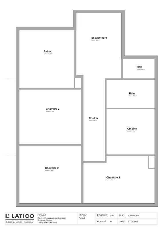 4.5 Zimmer Wohnung zum verkaufen in Clèbes (Nendaz) - Bild 1/11